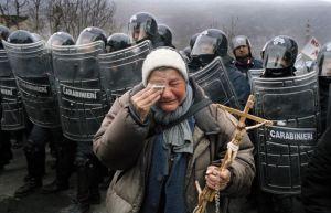 No Tav a Piazza Trilussa No Tav