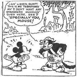 Topolino nella valle infernale: Mickey Mouse a strisce come non lo avete mai visto Topolino Rizzoli Lizard In Evidenza Floyd Gottfredson Fabio Gadducci Disney 