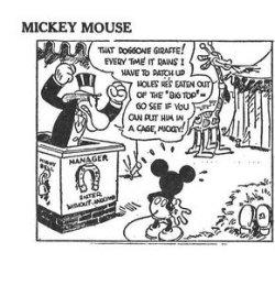 Topolino nella valle infernale: Mickey Mouse a strisce come non lo avete mai visto Topolino Rizzoli Lizard In Evidenza Floyd Gottfredson Fabio Gadducci Disney 