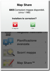 map share iphone thumb TomTom per iPhone si aggiorna ed introduce il Map Share