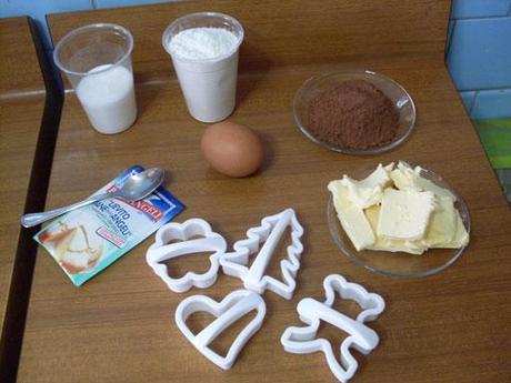 Biscotti di Natale al cacao