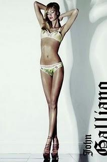 John Galliano campagna pubblicitaria underwear 2011 / John Galliano underwear 2011 ad campaign