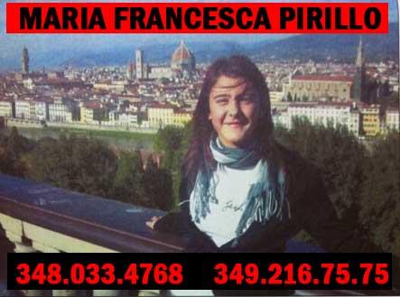 PIANO LAGO (CS): SCOMPARSA LA QUINDICENNE MARIA FRANCESCA PIRILLO. AIUTIAMO A CERCARLA! mariafrancescapirillo