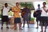 Suonatori Fijiani a Lomani Island Resort