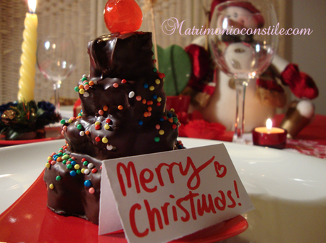 MINI CAKE SEGNAPOSTO DI NATALE...TUTTA LA RICETTA