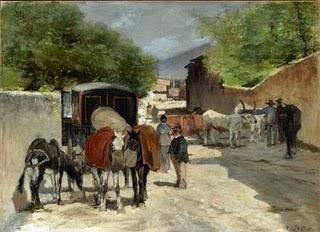 Giuseppe Bezzuoli, i macchiaioli e l'omino di burro