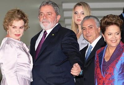 La cerimonia di posse di  Dilma