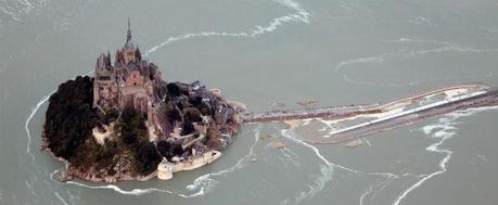 L’isola di Mont Saint-Michel diviene un isola, per 20 minuti saintmichel