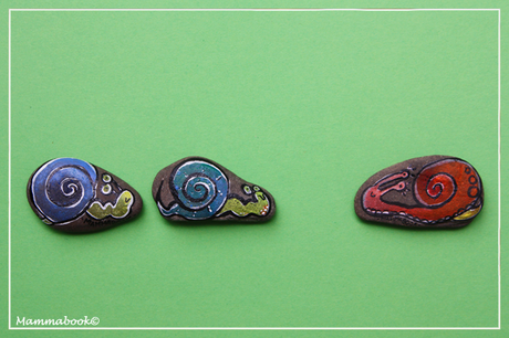 Sassi dipinti: lumachine, ricci, tartarughe… squali e coccodrilli! – Painted stones