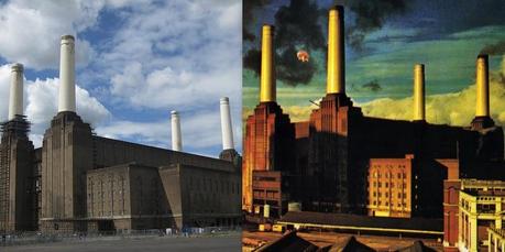 Battersea Power Station - foto e copertina dell'album Animals 