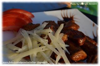 Bocconcini di petto di pollo all'Aceto Balsamico e pecorino romano