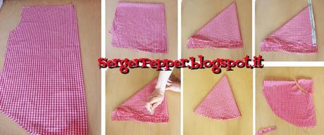SergerPepper - Tutorial: Plaid & Ruffles Shirt to Dress