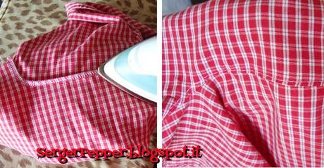 SergerPepper - Tutorial: Plaid & Ruffles Shirt to Dress