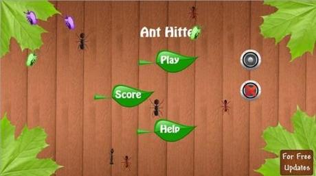 Ant Hitter gioco per windows 8 ideale per tablet pc e dispositivi touch screen, schiaccia le formiche ant hitter.jpg