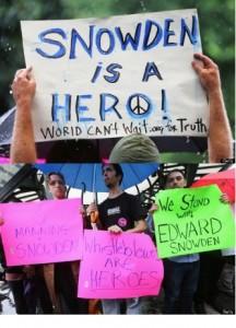 In supporto di Snowden - New York 10 giugno 2013
