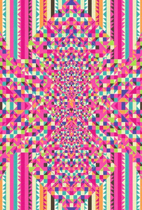 PATTERNS GEOMETRICI PSICHEDELICI NEGLI ARTWORKS DI DANNY IVAN