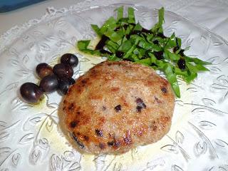 Hamburger al Sale di Salvia, Capperi di Pantelleria e Olive