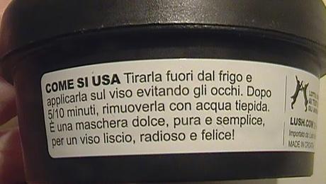 Review LUSH Maschera Fresca Sottobosco Review LUSH Maschera Fresca Sottobosco