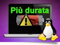 Più Durata della Batteria in Linux Ubuntu