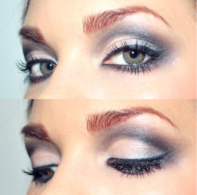 {Trucco grigio - Gray makeup}