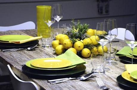 limoni sul tavolo