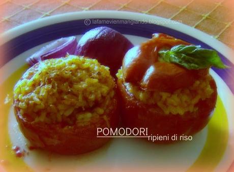 Pomodori con ripieno di riso