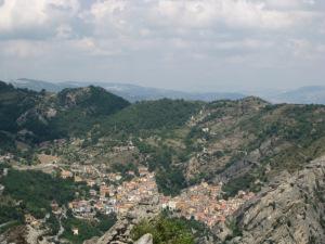 Panoramica di Castelmezzano