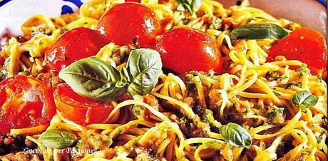 Un gustoso piatto adatto a questa calda estate… tagliolini