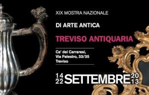 TREVISO CAPITALE DELL’ARTE ANTICA – XIX edizione di Treviso Antiquaria