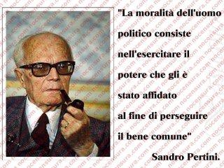 Sandro Pertini: distinguere l’intransigenza dal peso istituzionale.