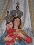 Simulacro secentesco della Madonna della Grazia. Particolare (foto F. Danieli)