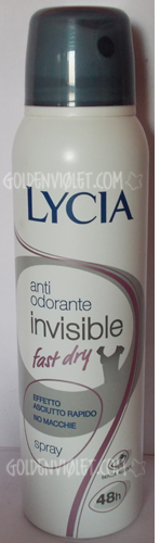 Lycia – anti odorante invisible fast dry