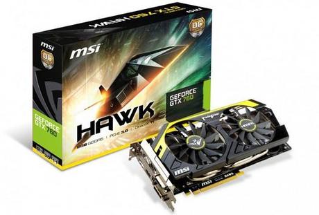 MSI lancia la GeForce GTX 760 HAWK