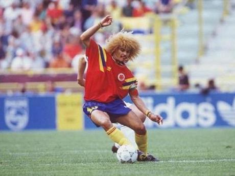 camiseta roja della Colombia