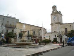 piazza di Francavilla Fontana, su cui venne giustiziato l'Annicchiarico (foto Michele Lenti)