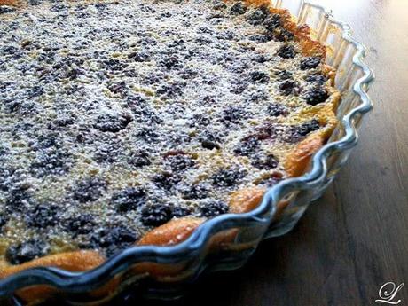 Clafoutis di more di gelso