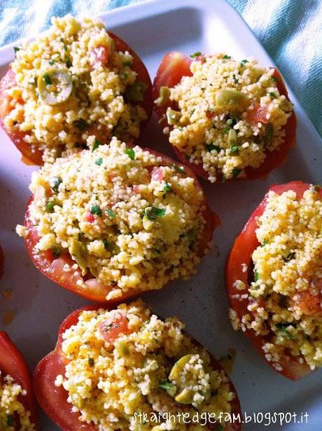 POMODORI RIPIENI DI COUS COUS