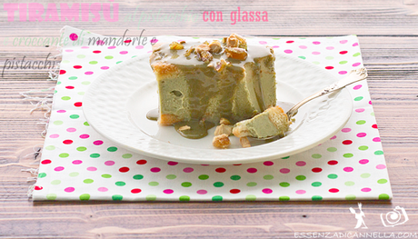 Tiramisù al pistacchio...senza uova.