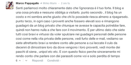 Milena Gabanelli: da Troll dello Stato a Capo Spruzzamerda. La versione 2.0 di una tragedia (giovanile?) italiana: l'incapacità di distinguere i piani