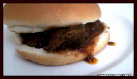 Sloppy joe (Hamburger classico Americano) & Guacamole (Salsa Messicana)