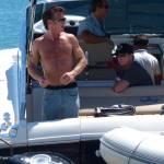 Sean Penn super tonico a Ibiza con la modella Cristina Piaget (foto)
