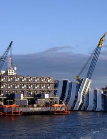 Rimozione Costa Concordia: Legambiente protesta contro i ritardi