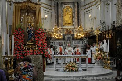 Madonna di Positano. Festa dell' Assunzione della Beata Vergine Maria