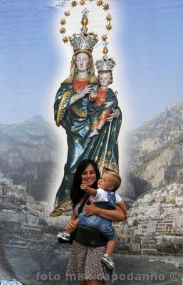 Madonna di Positano. Festa dell' Assunzione della Beata Vergine Maria