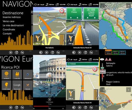 Disponibile nel Marketplace con le mappe di tutta Europa il celebre navigatore offline Navigon!