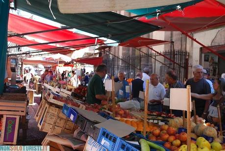Il mercato del quartiere Capo - Palermo, Sicilia