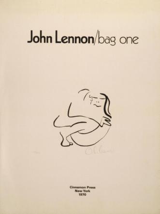 C 2 fotogallery 1023893  ImageGallery  imageGalleryItem 2 image John Lennon e i disegni della Bag One in mostra alla Galleria civica di Modena [Foto]