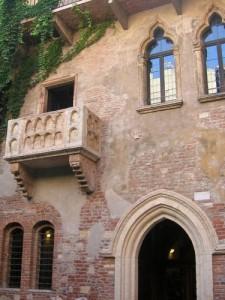 Verona: la casa di Giulietta in estate