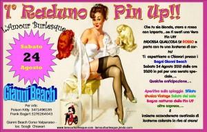 Raduno Pin Up a Chivari presso Bagni Beach