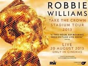 Robbie Williams: la musica al cinema senza la censura del montaggio